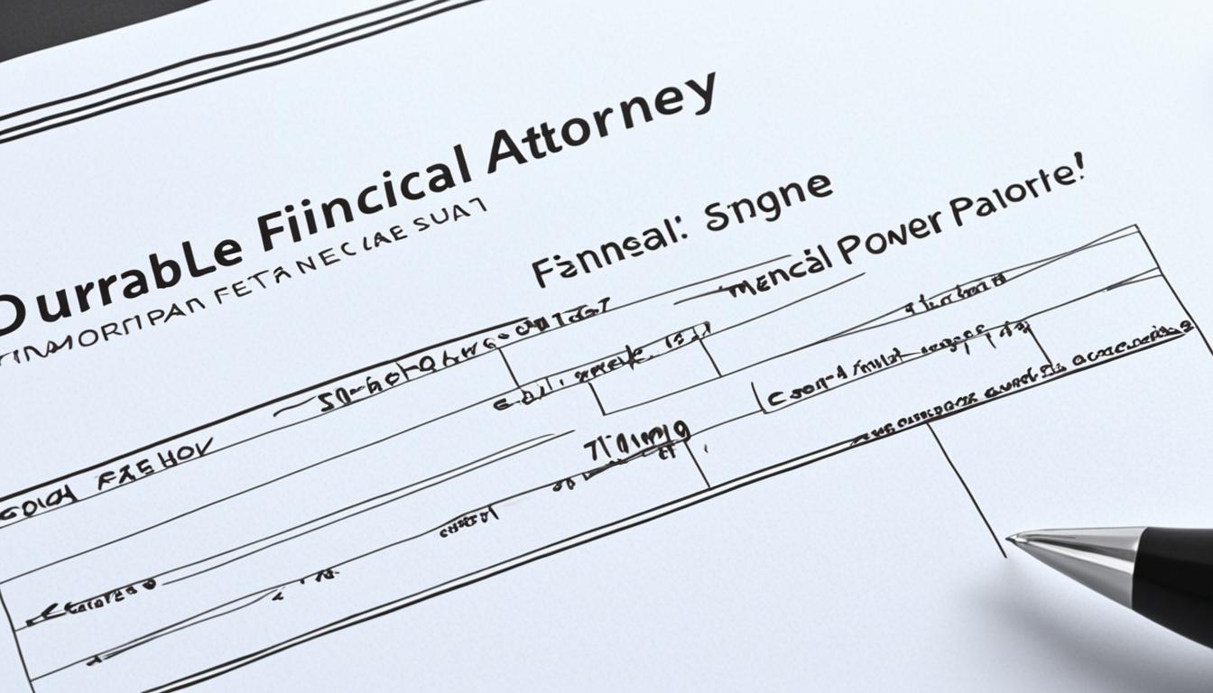 durable financial power of attorney
