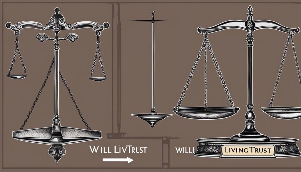 living trust vs will
